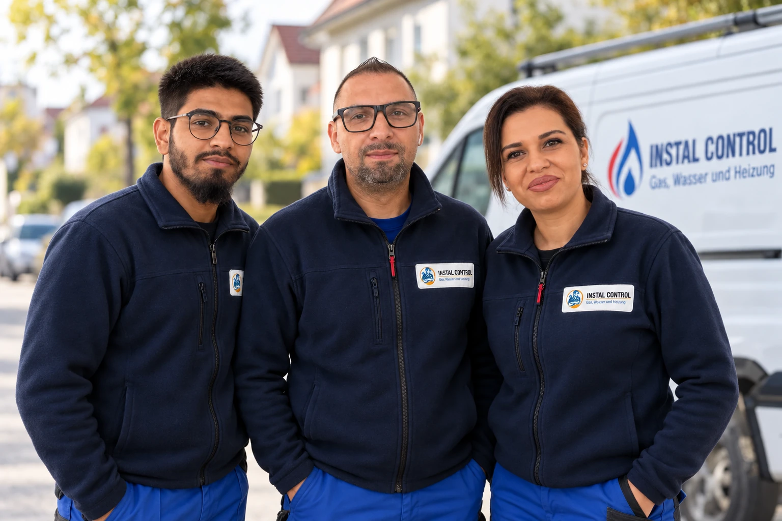 Unser Instal-Control-Team: Ihre drei Ansprechpartner für Gasgeräte und Heizungsservice